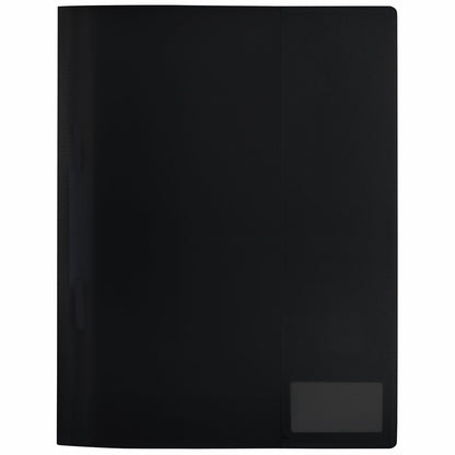 HERMA Schnellhefter Kunststoff A4 schwarz extra stark