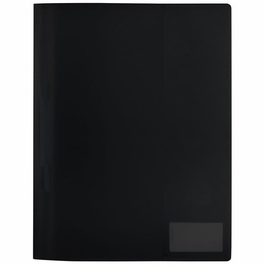 HERMA Schnellhefter Kunststoff A4 schwarz extra stark