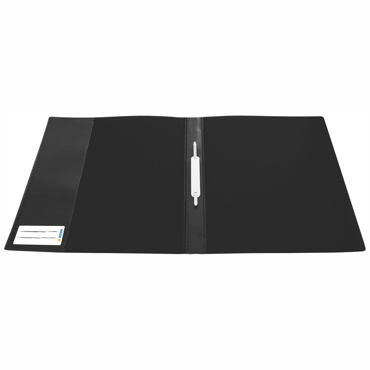 HERMA Schnellhefter Kunststoff A4 schwarz extra stark