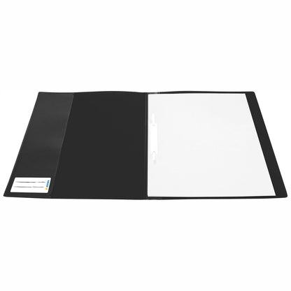 HERMA Schnellhefter Kunststoff A4 schwarz extra stark