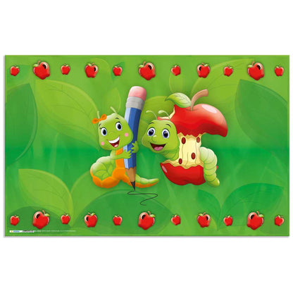 HERMA Schreibunterlage 55 x 35 cm Fritz der Wurm