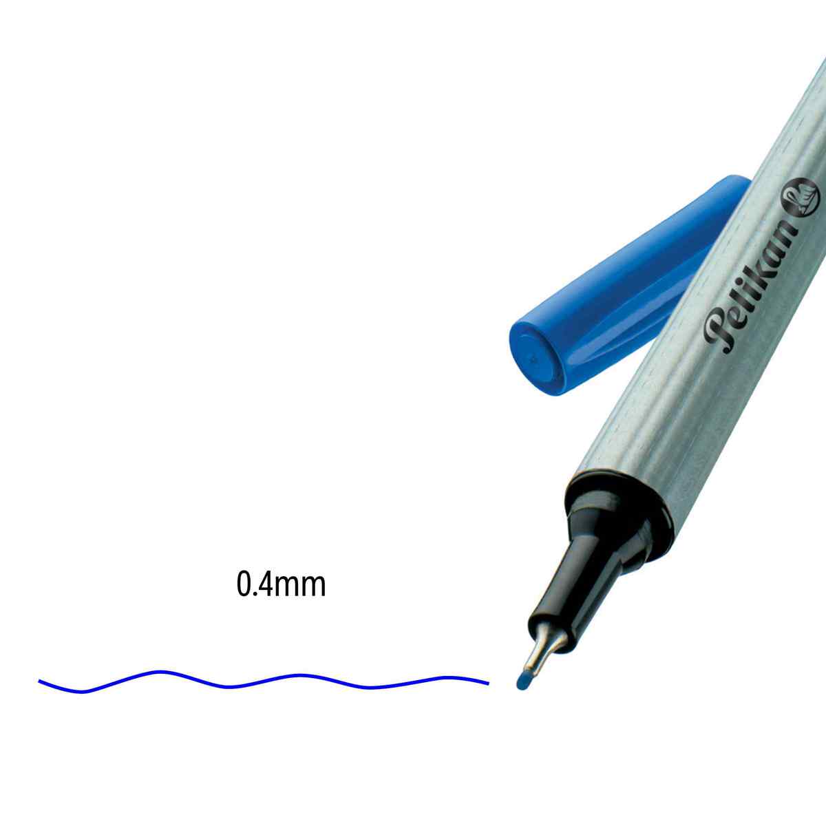 PELIKAN Fineliner 96 0,4mm 10 Stück im Papp-Etui