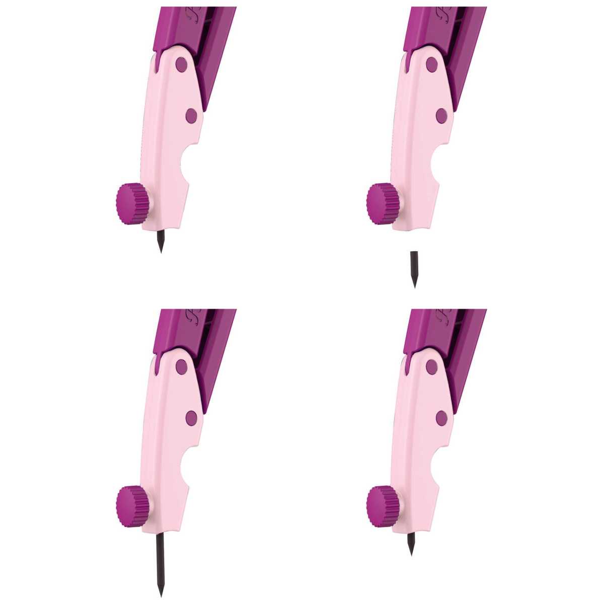 PELIKAN Schulzirkel Griffix sweetberry