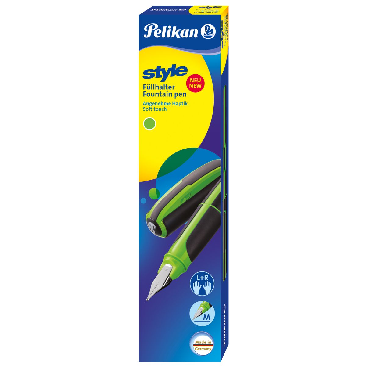 PELIKAN Füllhalter Style M NEON grün