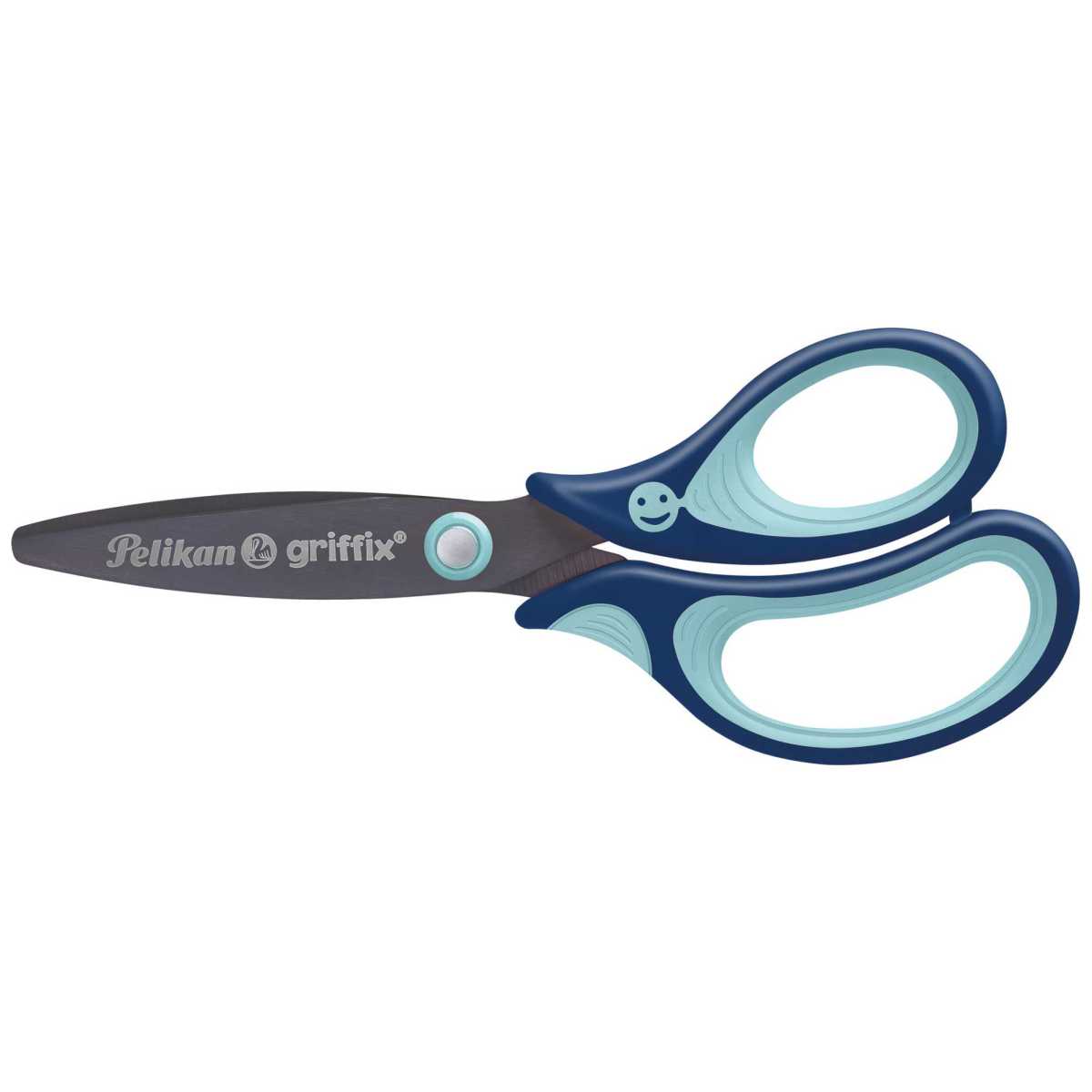 PELIKAN Schulschere Griffix rund blau R