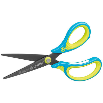 PELIKAN Schulschere Griffix spitz neon fresh blue R