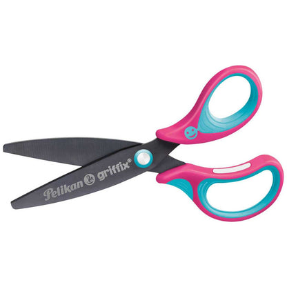 PELIKAN Schulschere Griffix rund lovely pink R