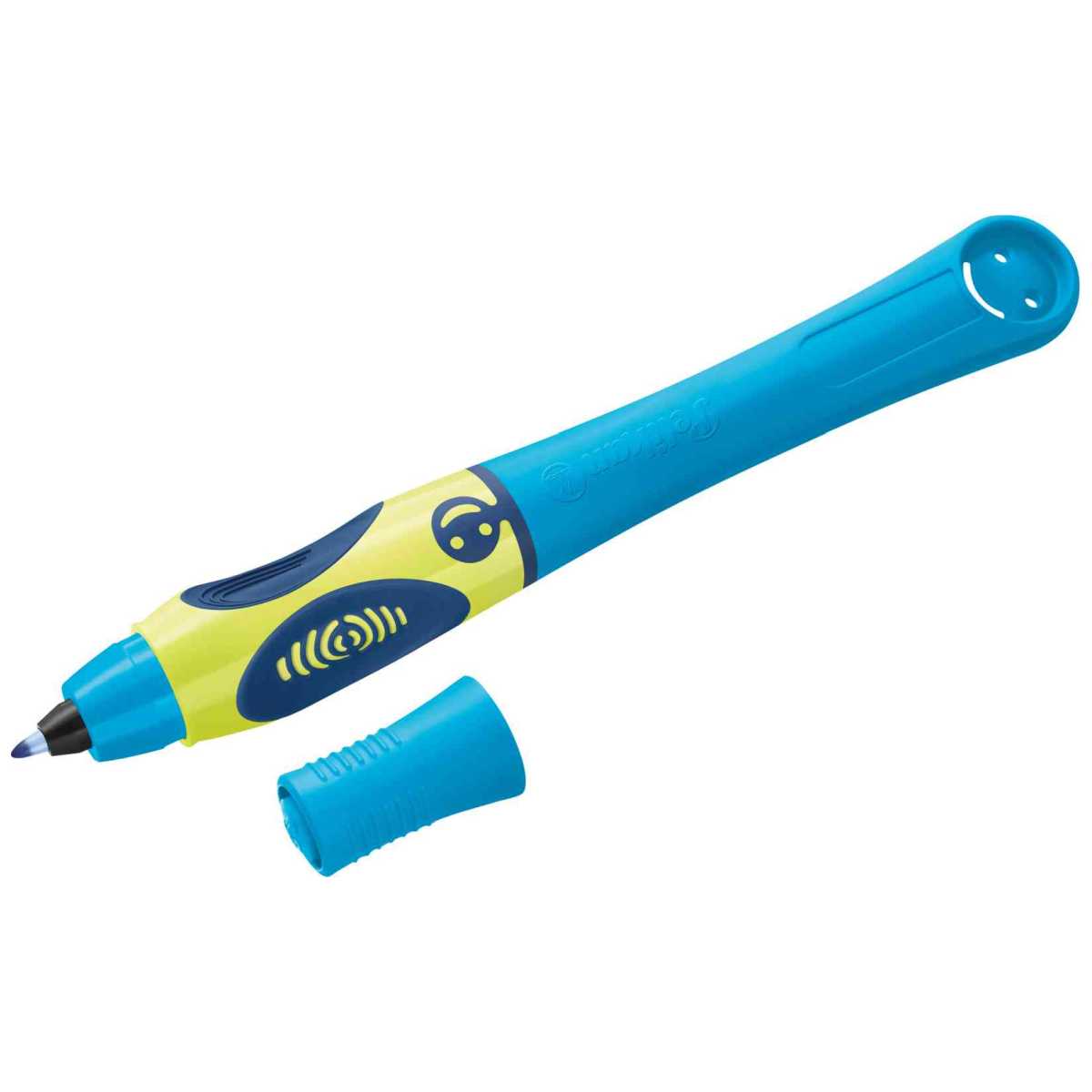 PELIKAN Tintenschreiber Griffix 3 neon fresh blue L