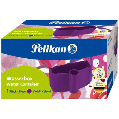 PELIKAN Wasserbox Pinselbecher Classic violett 735WBV für K12+K24