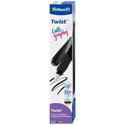 PELIKAN Füllhalter Twist P457 Calligraphy 1,5mm schwarz