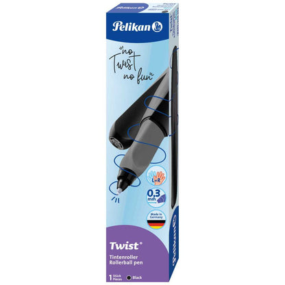 PELIKAN Tintenroller Twist R457 schwarz