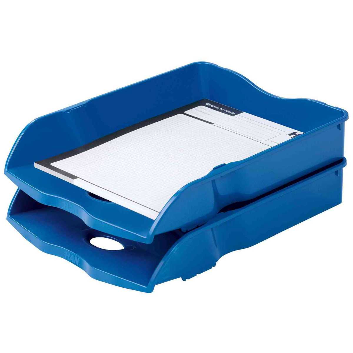 HAN Briefablage Re-LOOP A4 blau 100% Recyclingmater