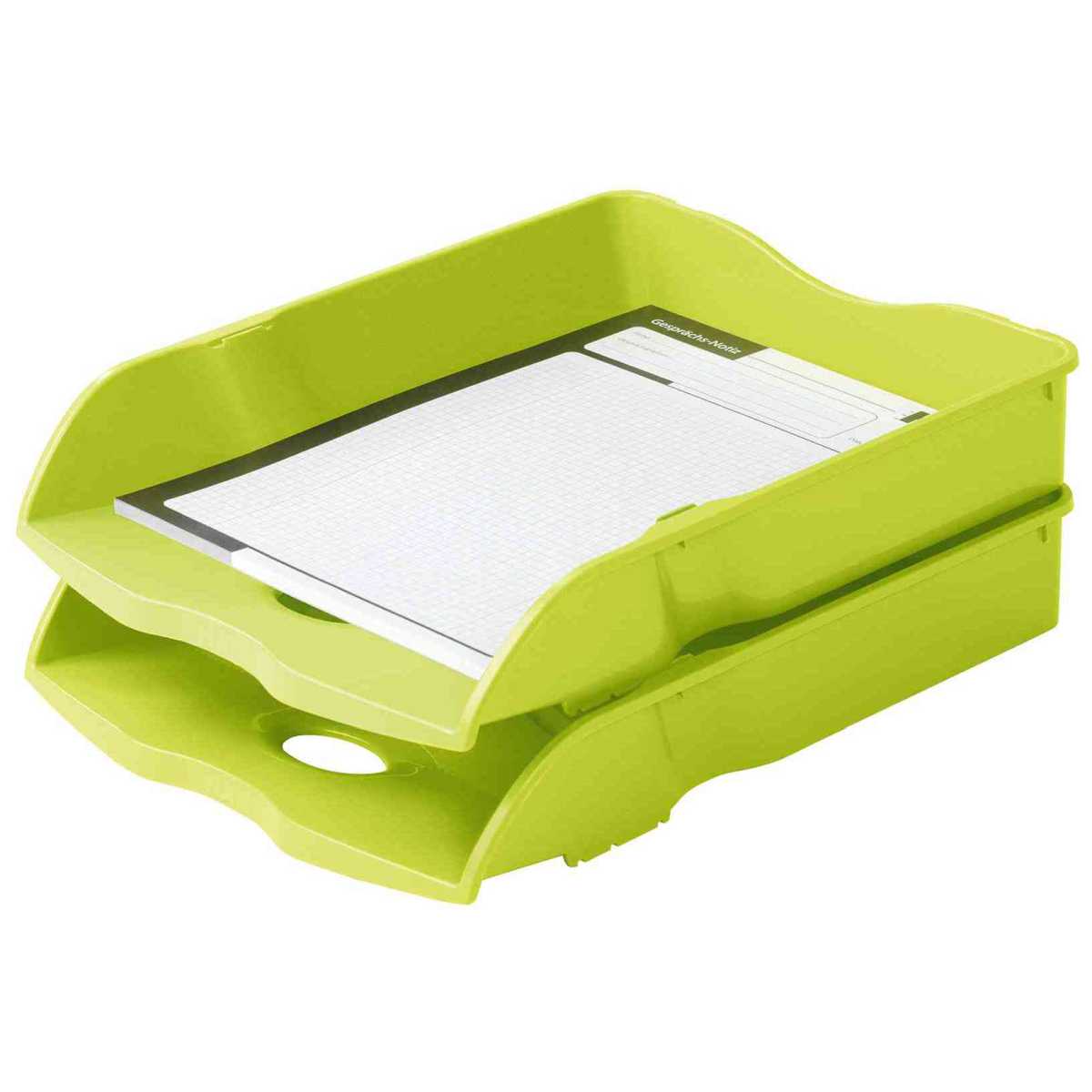 HAN Briefablage Re-LOOP A4 lemon 100% Recyclingmater