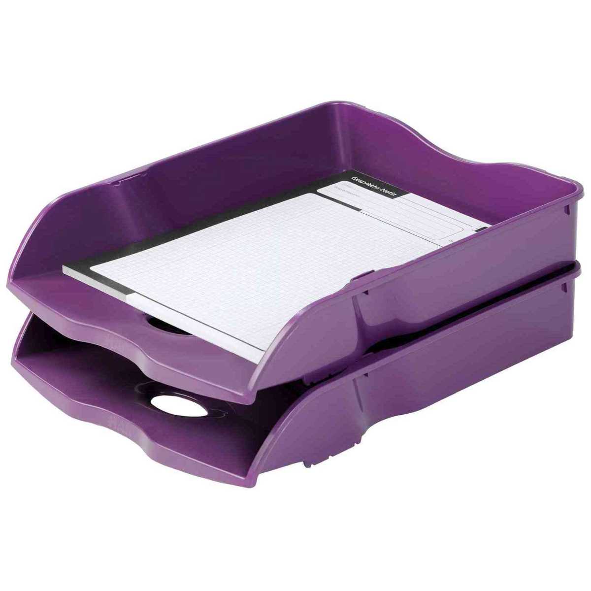 HAN Briefablage Re-LOOP A4 lila 100% Recyclingmater