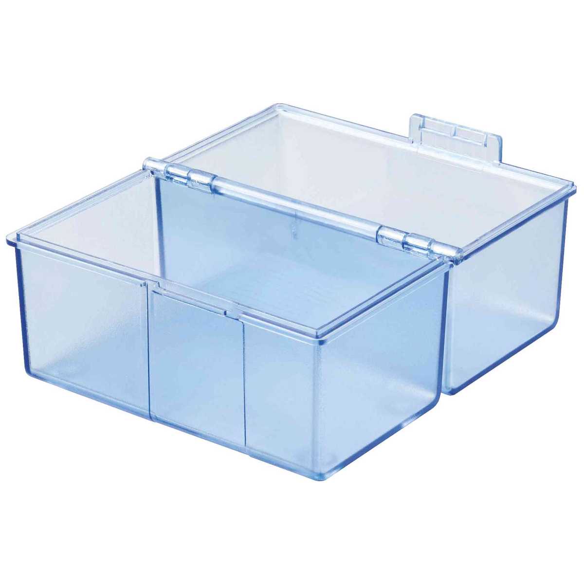 HAN Karteikasten 977 A7 für 300 Karten blau transparent