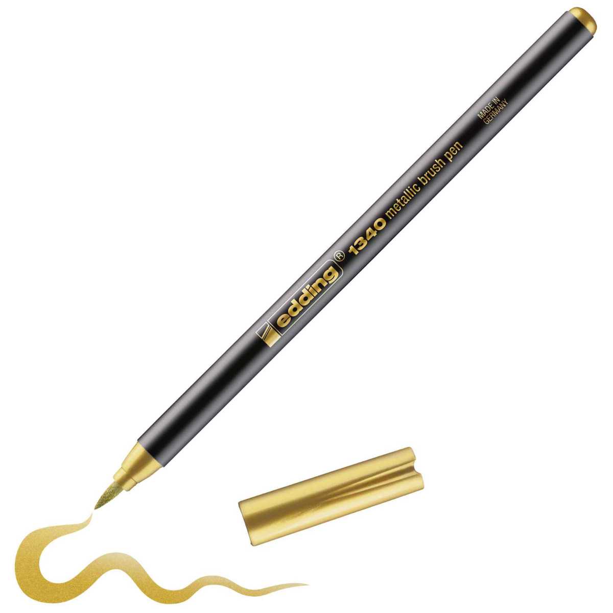 EDDING Pinselmaler Brushpen 1340 1-5mm gold metallic