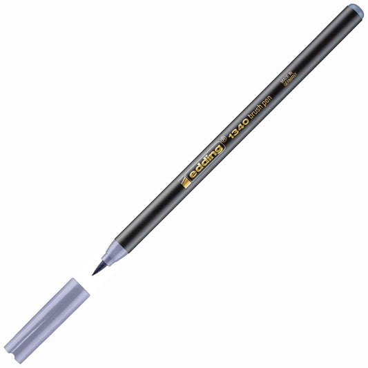 EDDING Pinselmaler Brushpen 1340 1-5mm silbergrau
