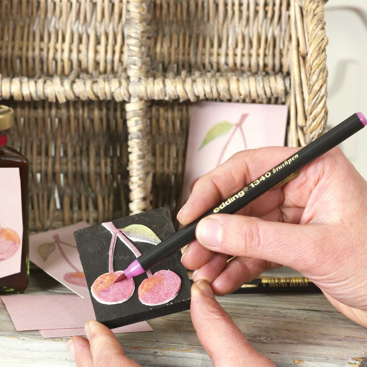 EDDING Pinselmaler Brushpen 1340 1-5mm 20 Farben