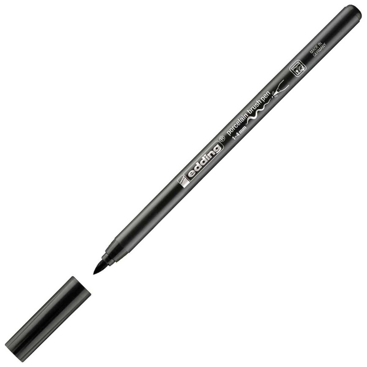 EDDING Porzellan Pinselstift 4200 schwarz 1-4mm