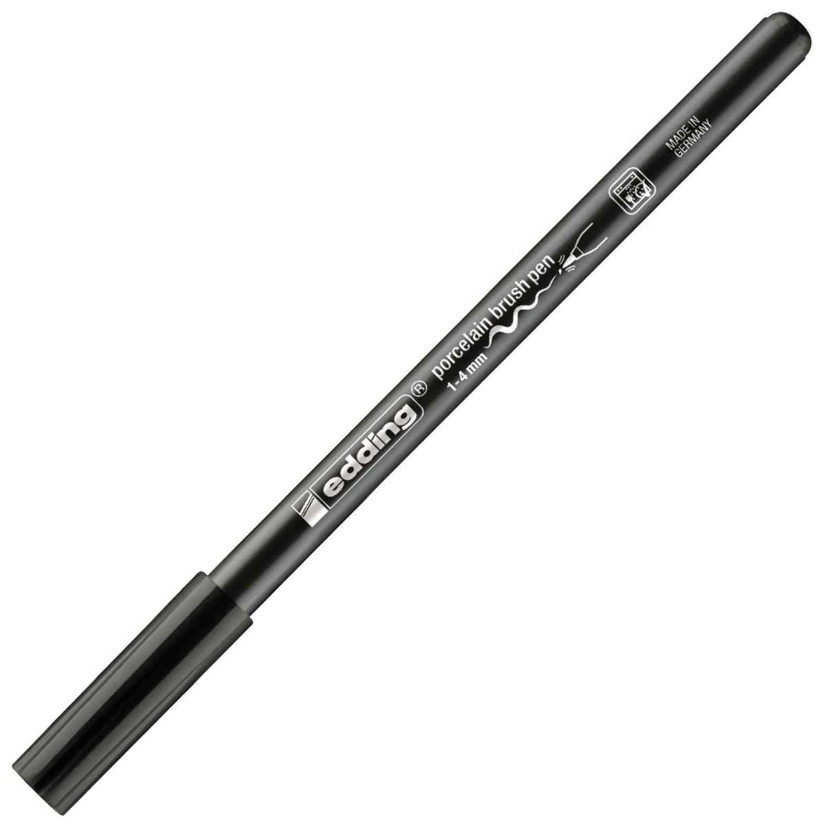 EDDING Porzellan Pinselstift 4200 schwarz 1-4mm