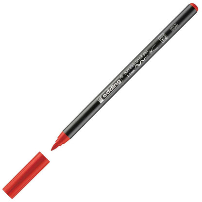 EDDING Porzellan Pinselstift 4200 rot 1-4mm