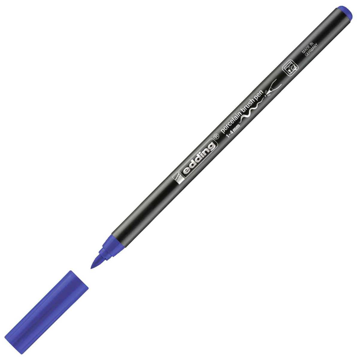 EDDING Porzellan Pinselstift 4200 blau 1-4mm