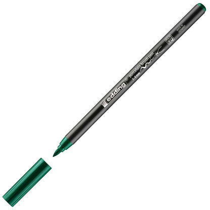 EDDING Porzellan Pinselstift 4200 grün 1-4mm