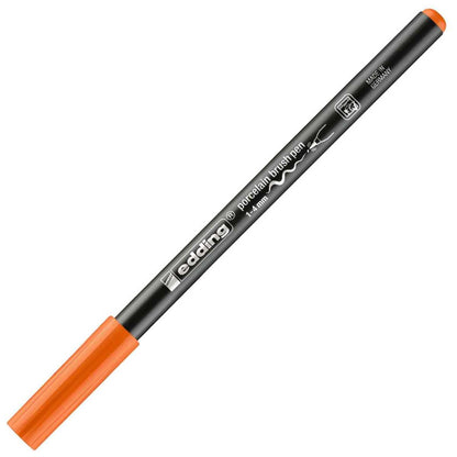 EDDING Porzellan Pinselstift 4200 orange 1-4mm