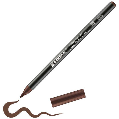 EDDING Porzellan Pinselstift 4200 braun 1-4mm
