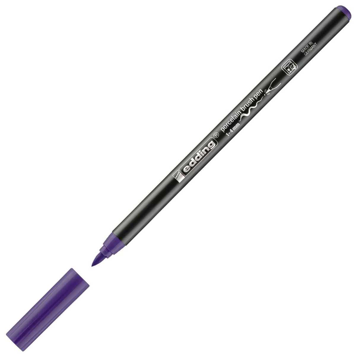 EDDING Porzellan Pinselstift 4200 violett 1-4mm