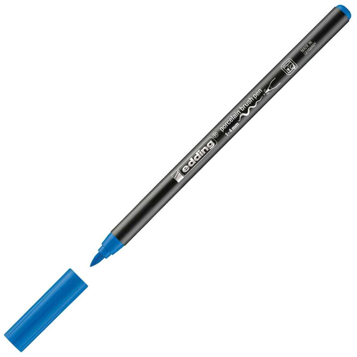 EDDING Porzellan Pinselstift 4200 hellblau 1-4mm
