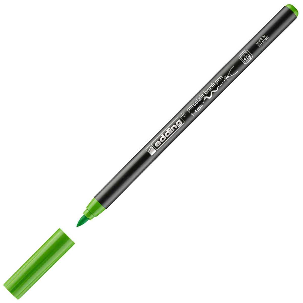 EDDING Porzellan Pinselstift 4200 hellgrün 1-4mm