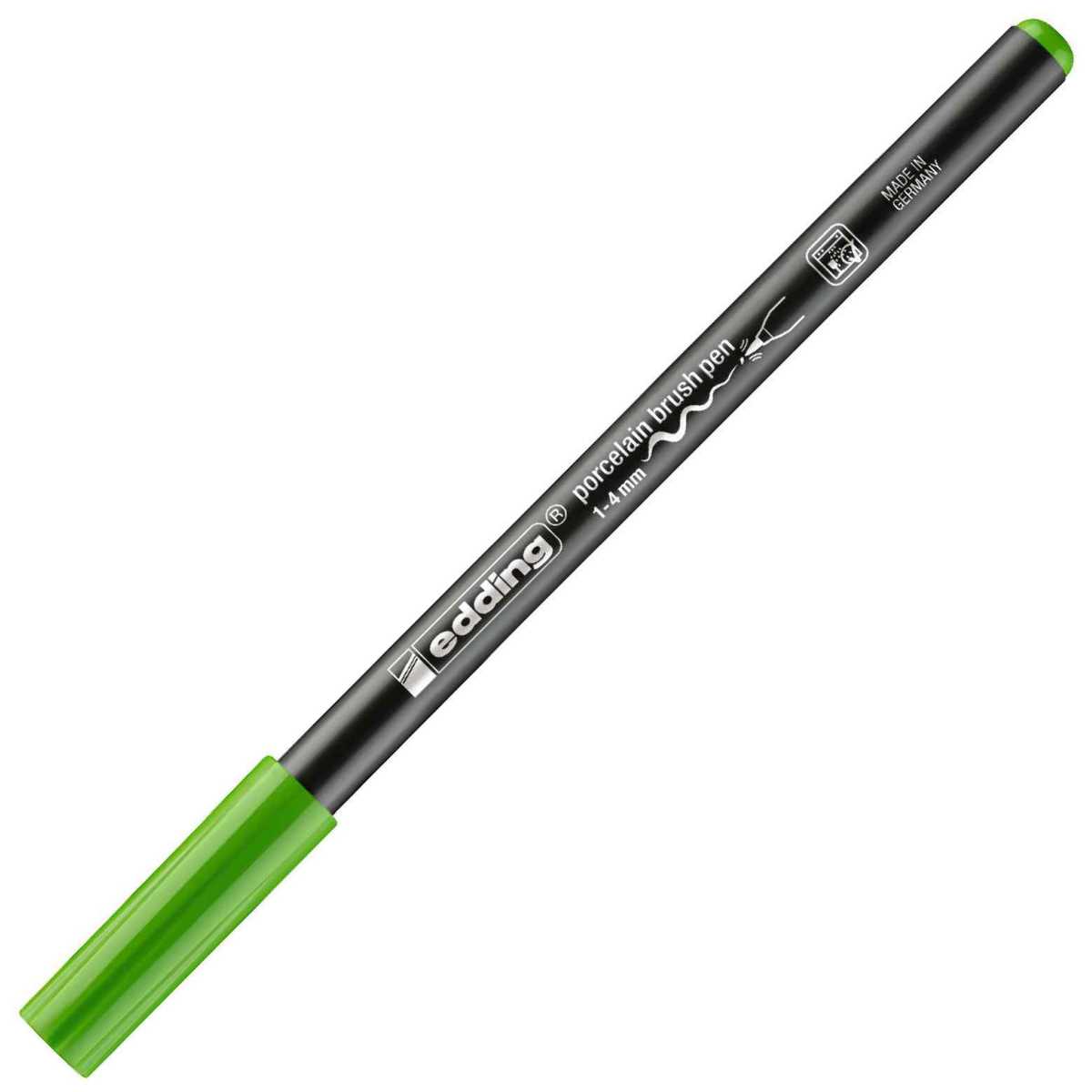 EDDING Porzellan Pinselstift 4200 hellgrün 1-4mm