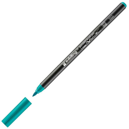 EDDING Porzellan Pinselstift 4200 türkis 1-4mm