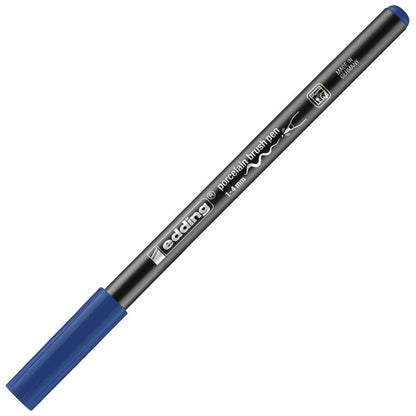 EDDING Porzellan Pinselstift 4200 stahlblau 1-4mm