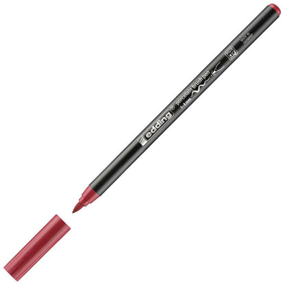EDDING Porzellan Pinselstift 4200 karminrot 1-4mm