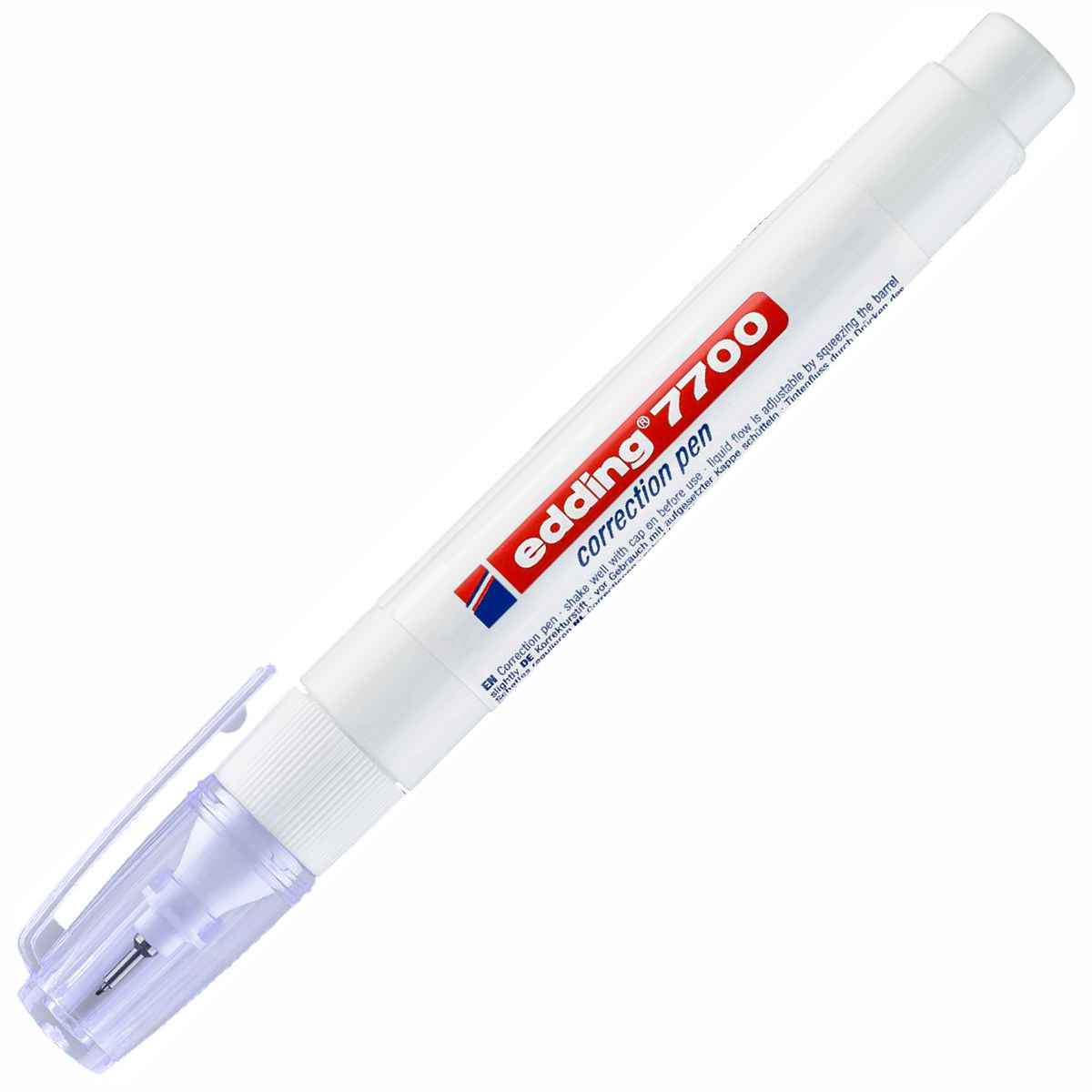 EDDING Korrekturstift correction pen 7700 weiß 1-2mm extra fine