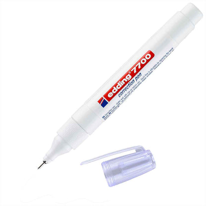 EDDING Korrekturstift correction pen 7700 weiß 1-2mm extra fine