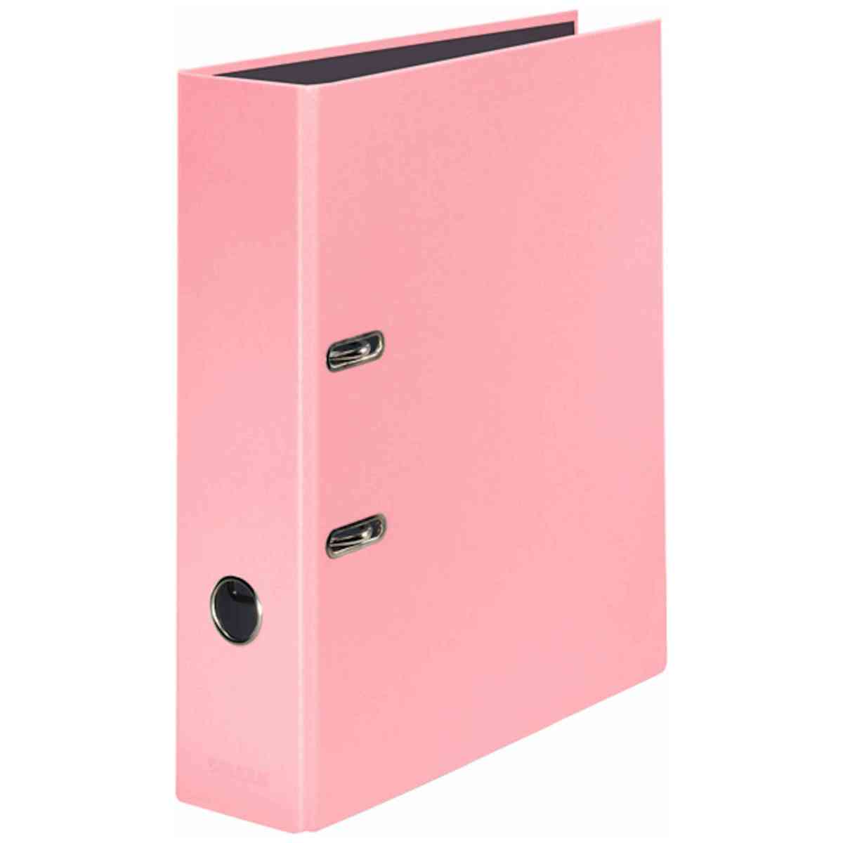 FALKEN Ordner Pastell Color A4 80mm flamingo-pink