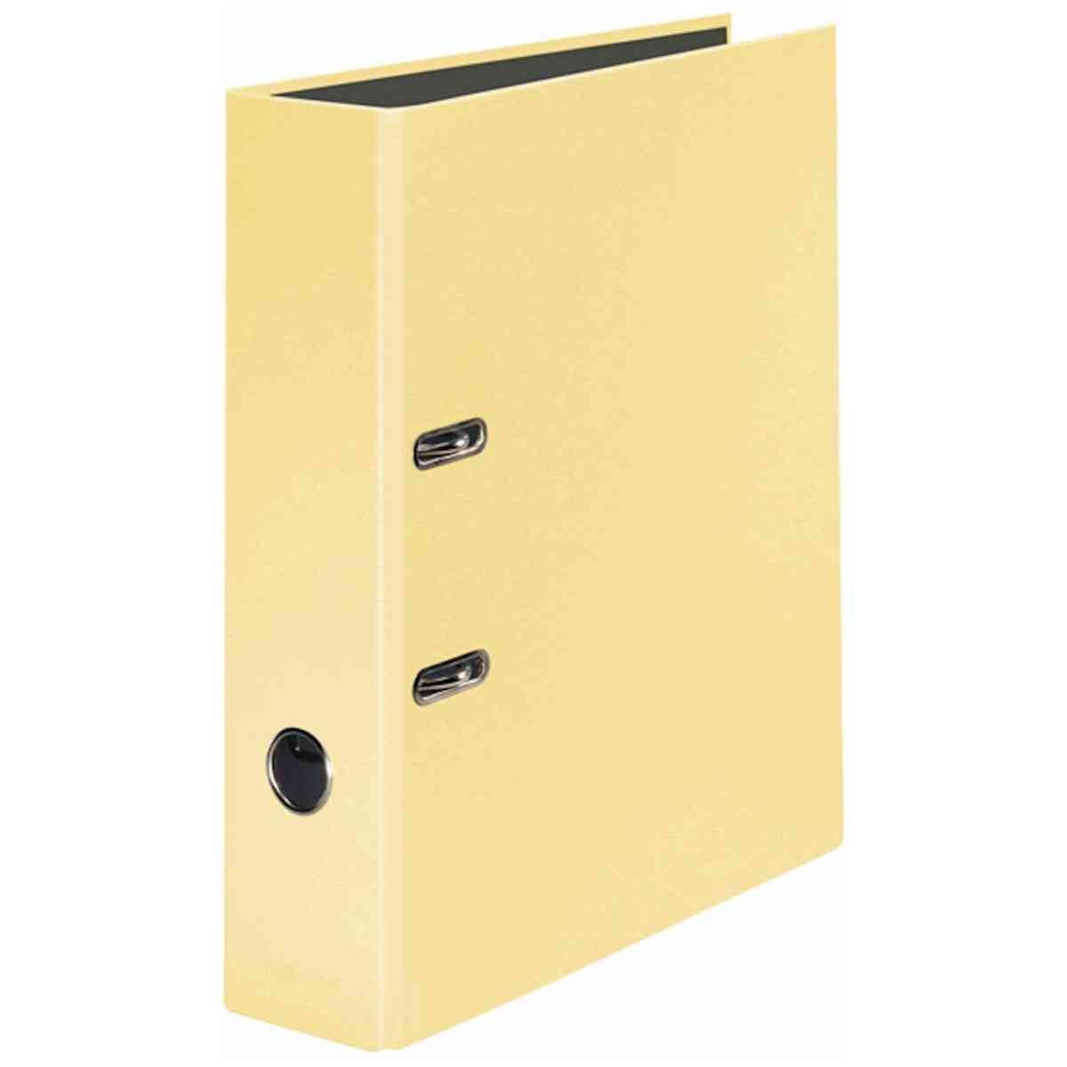 FALKEN Ordner Pastell Color A4 80mm vanille-gelb