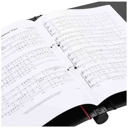 FALKEN Chormappe Notenmappe Gloria Premium A4 schwarz