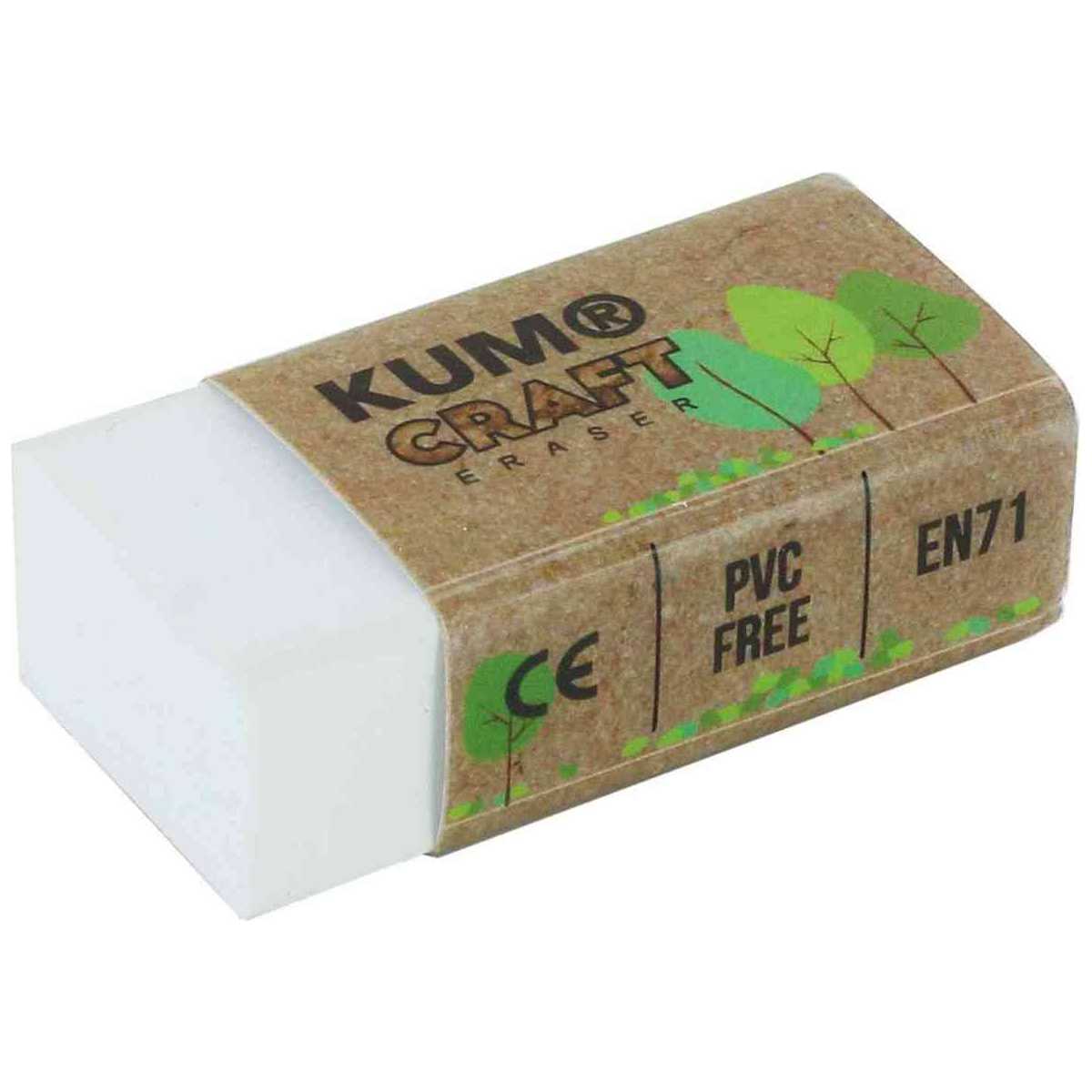 KUM Radiergummi CRAFT ERASER Synthetic Radierer weiß