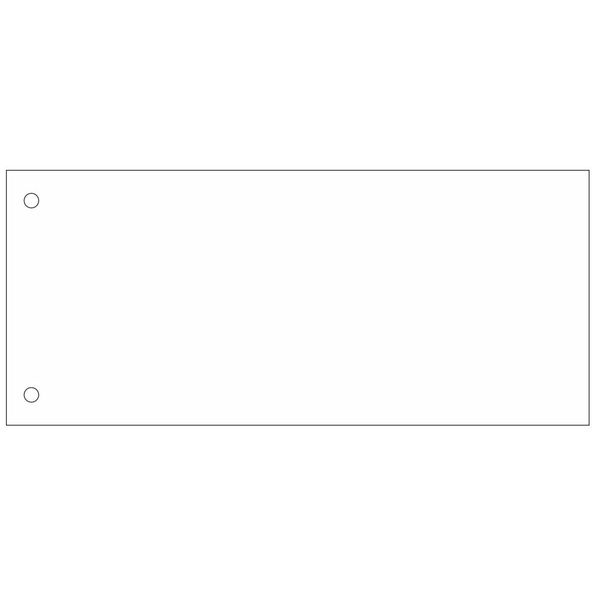 Trennstreifen 24 x 10,5 cm weiß 190g