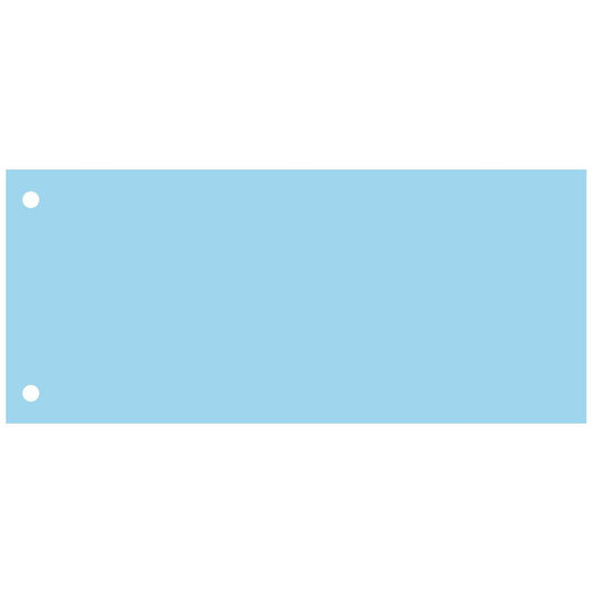 Trennstreifen 24 x 10,5 cm blau 190g