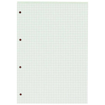 LANDRE Briefblock OFFICE A4 50 Blatt kariert 4-fach gelocht 10 Stück