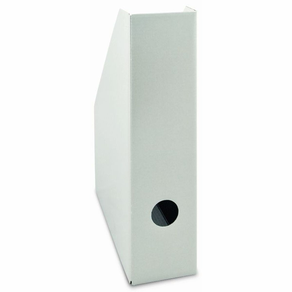 LANDRE Stehsammler Pappe A4 schmal 7 x 22,5 x 30cm weiß