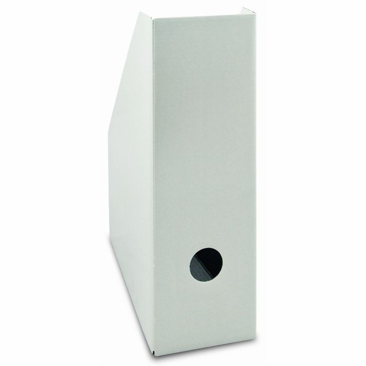 LANDRE Stehsammler Pappe A4 breit 10,5 x 26 x 31cm weiß