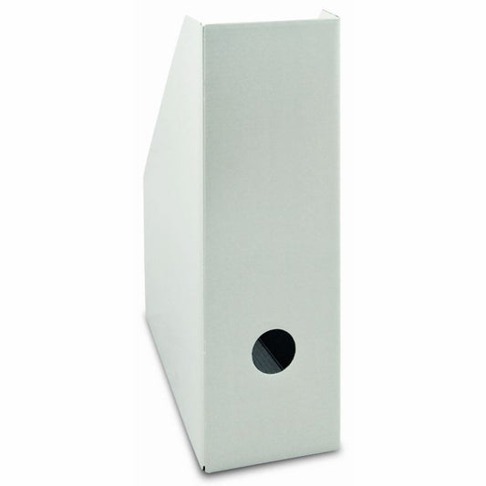 LANDRE Stehsammler Pappe A4 breit 10,5 x 26 x 31cm weiß
