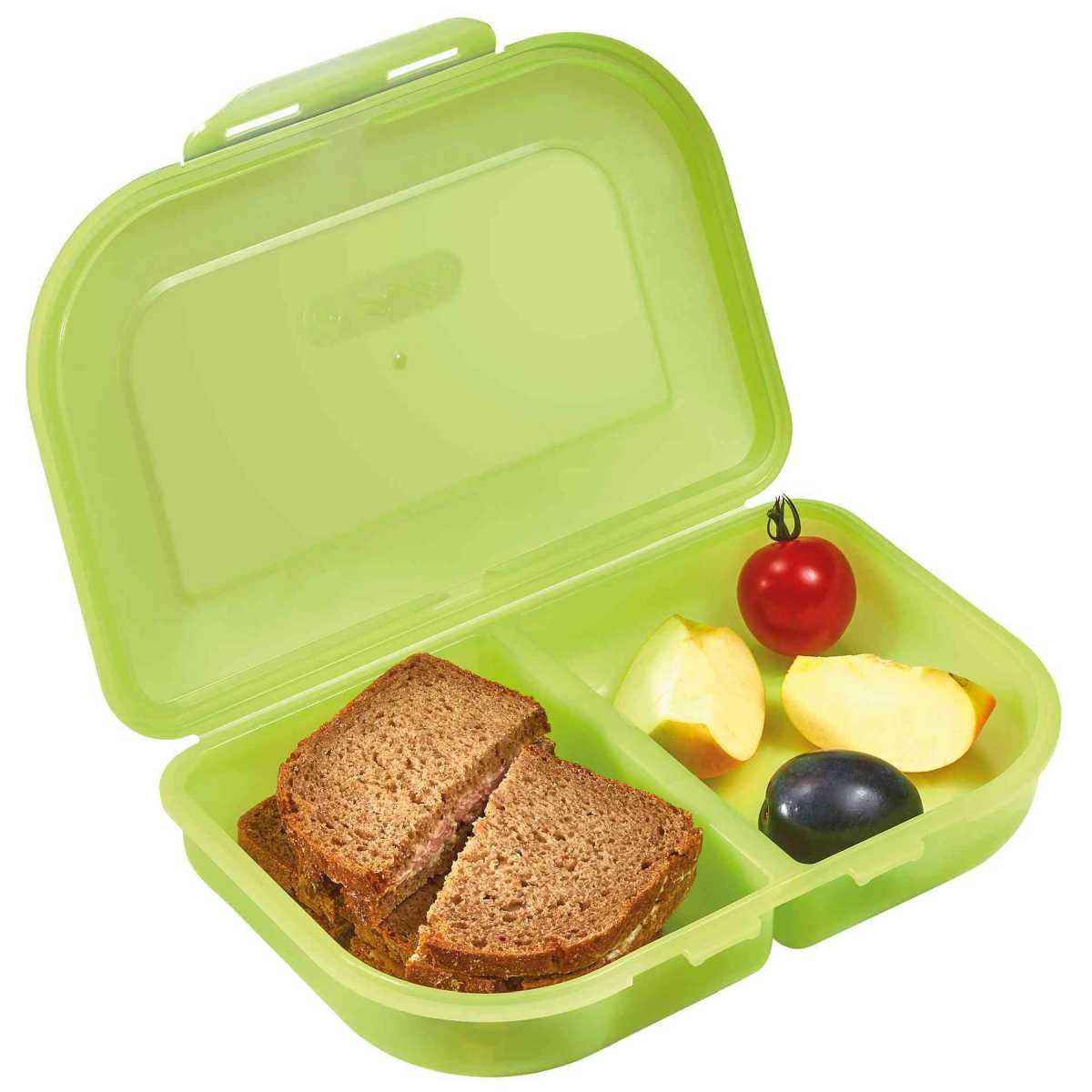 HERLITZ Brotdose blau 23 x 15,5 x 4cm 2-teilig *weichmacherfrei*