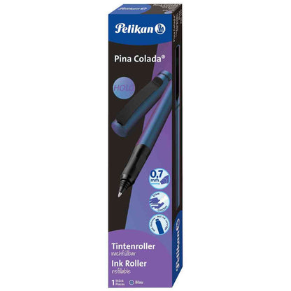 PELIKAN Tintenroller Pina Colada Holo Blau R+L